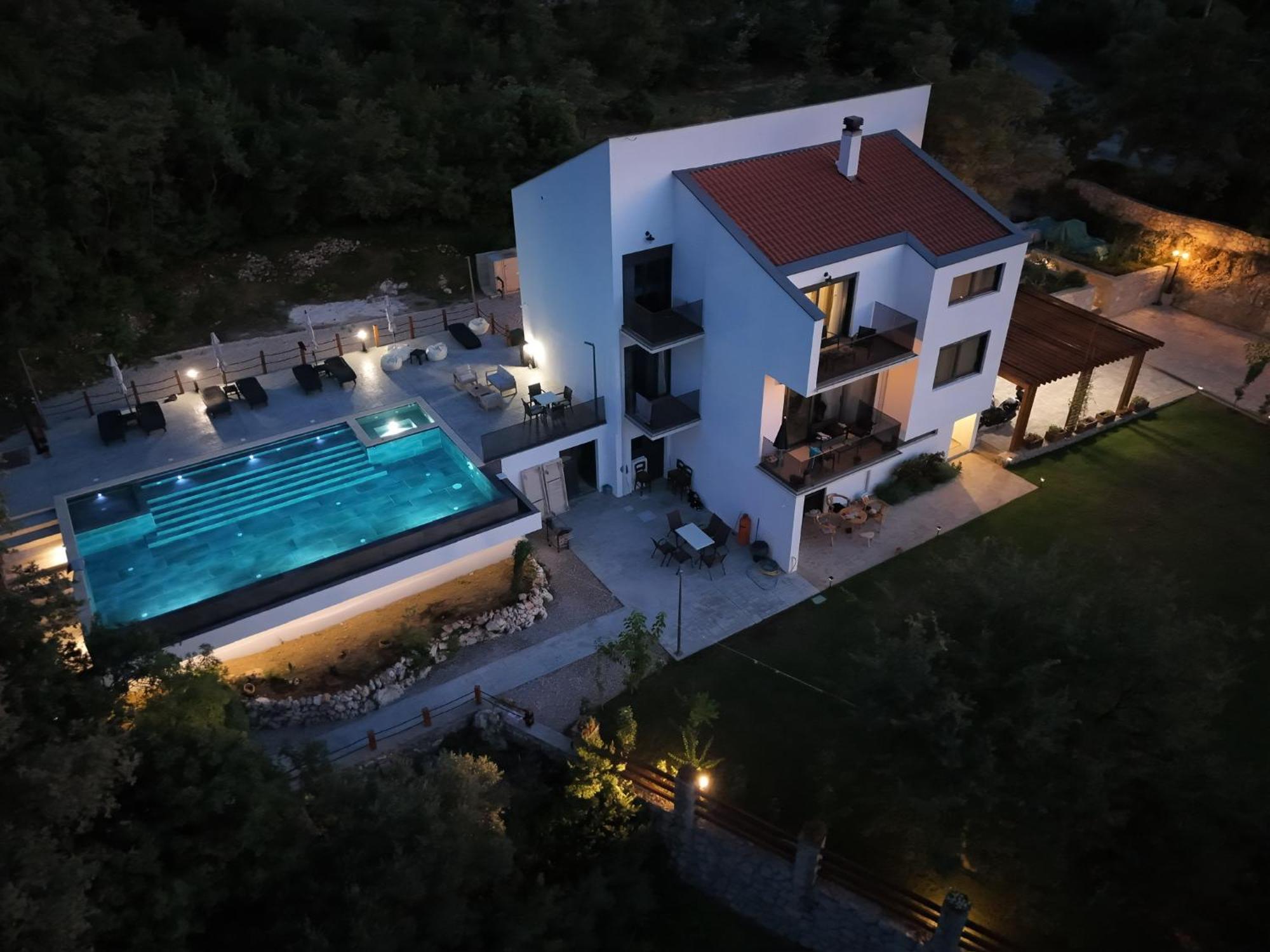 Villa Principium With Infinity Edge Pool&Hot Tub Kotor Buitenkant foto