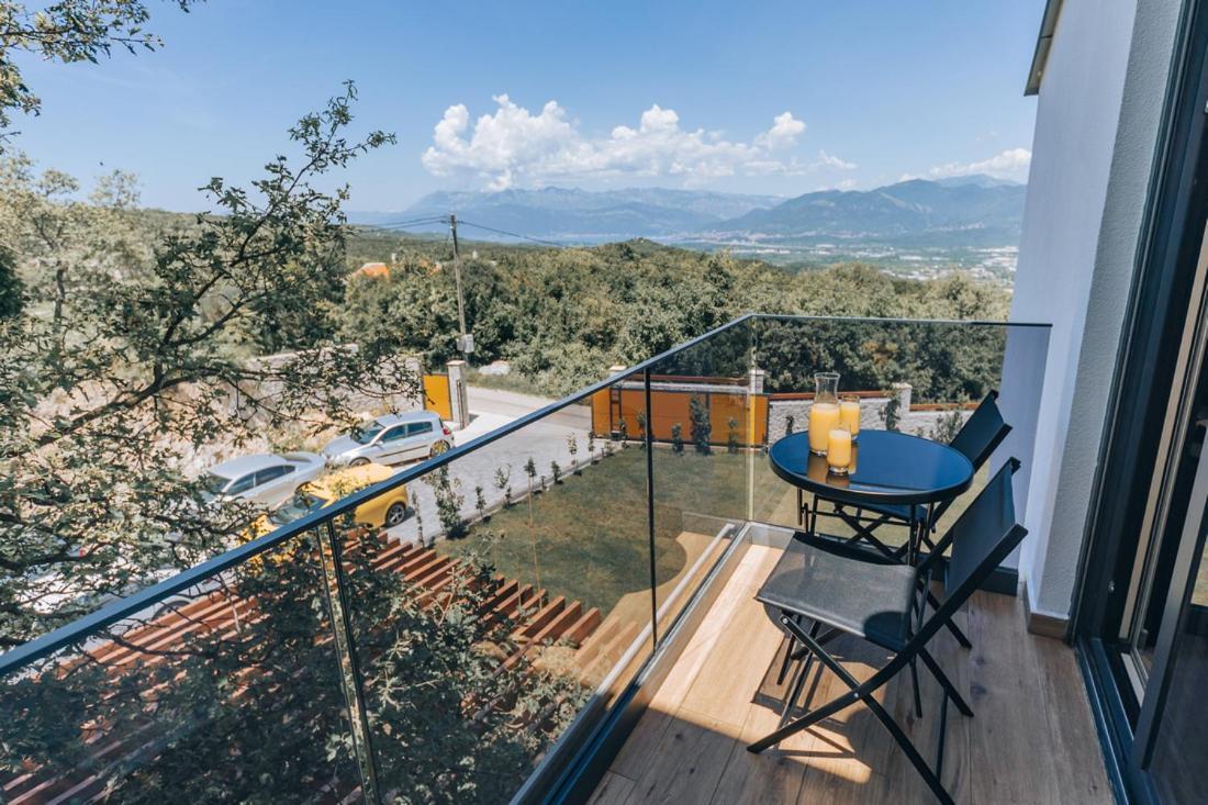 Villa Principium With Infinity Edge Pool&Hot Tub Kotor Buitenkant foto